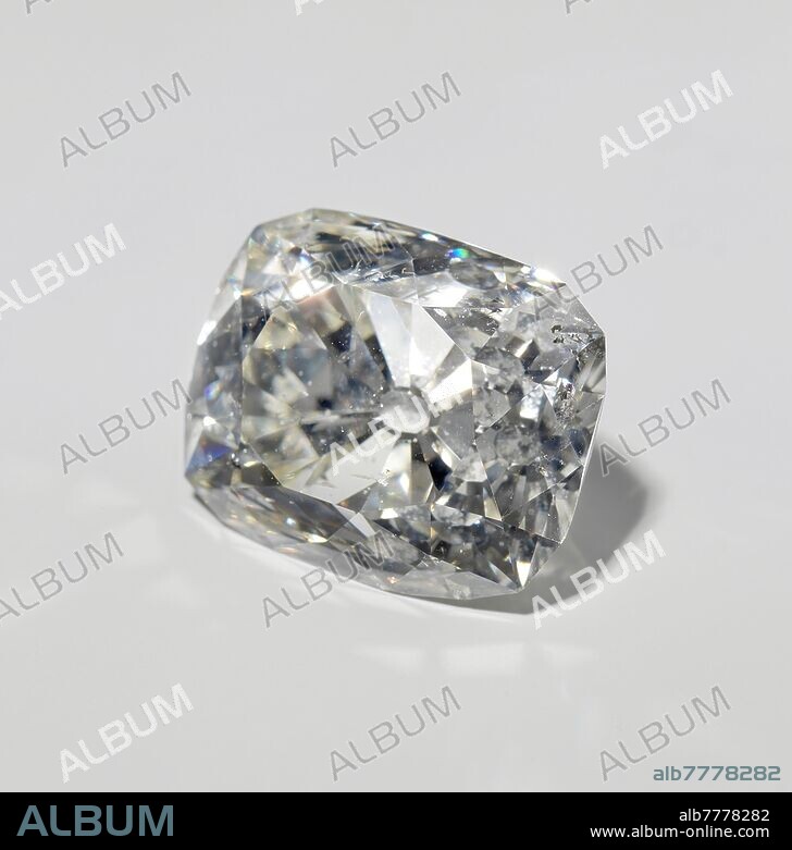 The Banjarmasin Diamond The Banjarmasin Diamond The Banjarmasin Diamond Diamond from Banjarmasin, White, slightly square cut diamond of thirty-six carats van Banjarmasin., Borneo, Dutch East India Company, anonymous, before 1835 and/or c. 1875, diamond (mineral), grinding, w 7.65 gr × l 2.1 cm × w 1.7 cm × h 1.4 cm × w 38.22 kt.