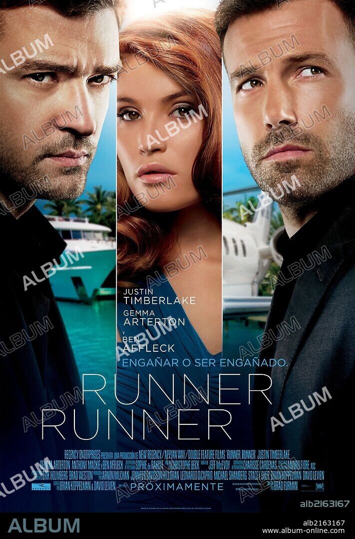 Poster de RUNNER, RUNNER, 2013 (RUNNER RUNNER), dirigida por BRAD FURMAN. Copyright NEW REGENCY PICTURES.