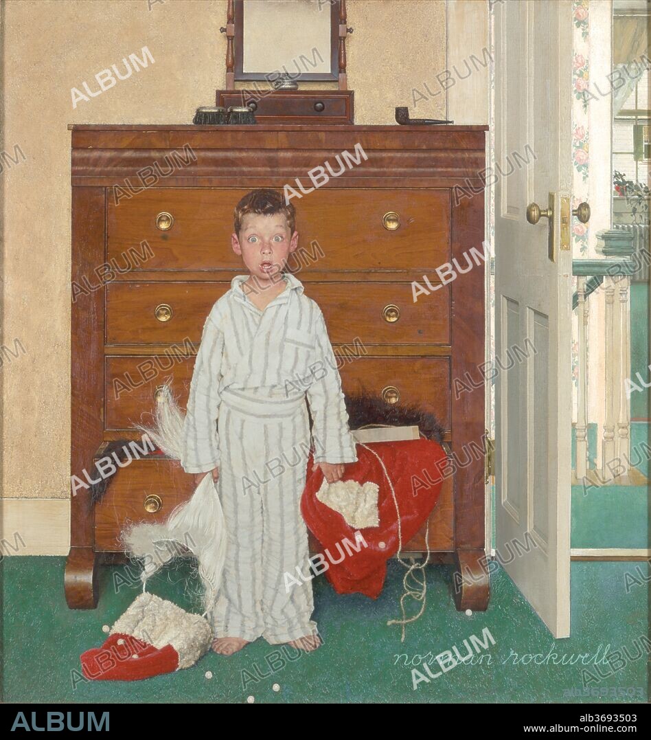 NORMAN ROCKWELL. The Discovery.