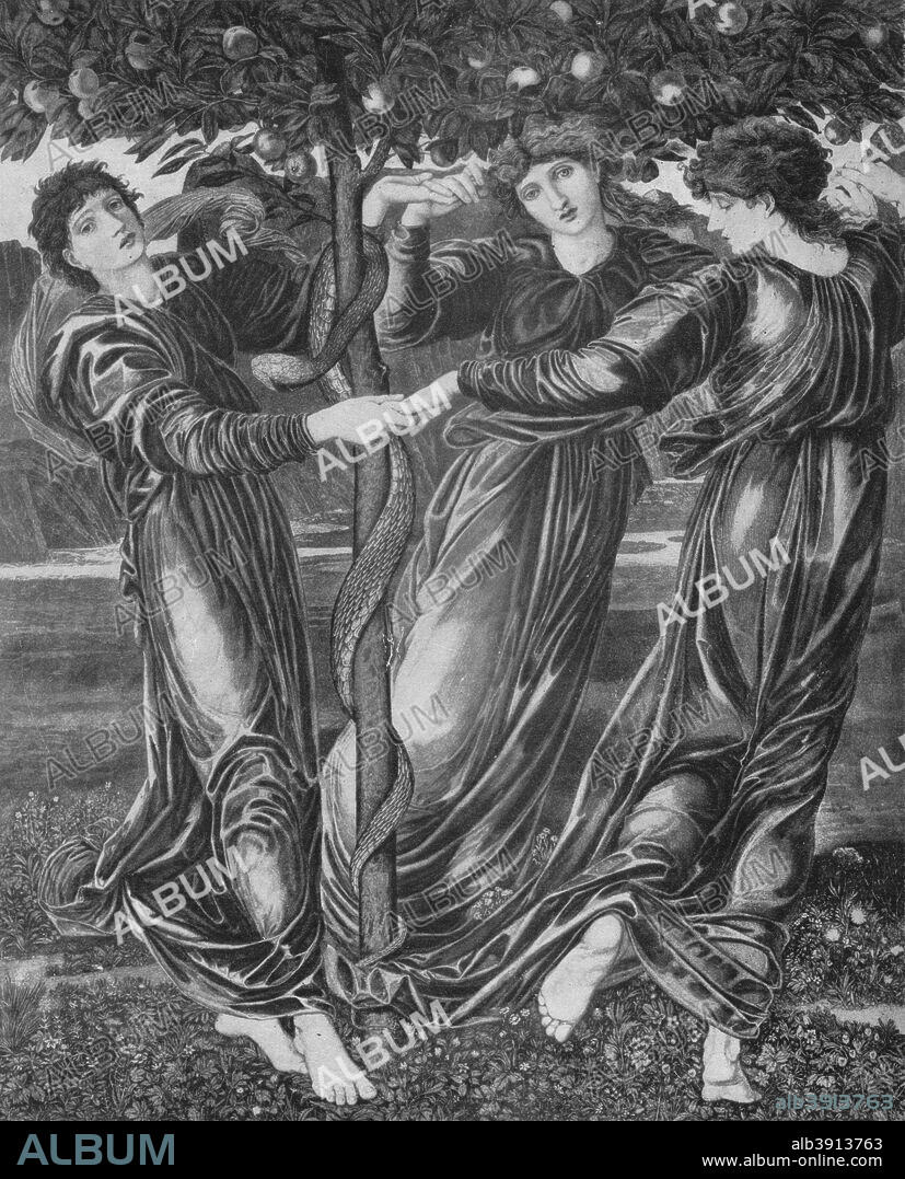 'The Garden of the Hesperides', c1870, (1917). From Bibby's Annual 1917, [J. Bibby & Sons, Liverpool, 1917].
