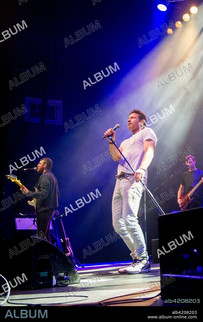 February 22, 2019 - David Duchovny n concert at O2 Shepherd's Bush Empire during the Hell or Highwater tour in London, United Kingdom on February 22, 2019. 22/02/2019