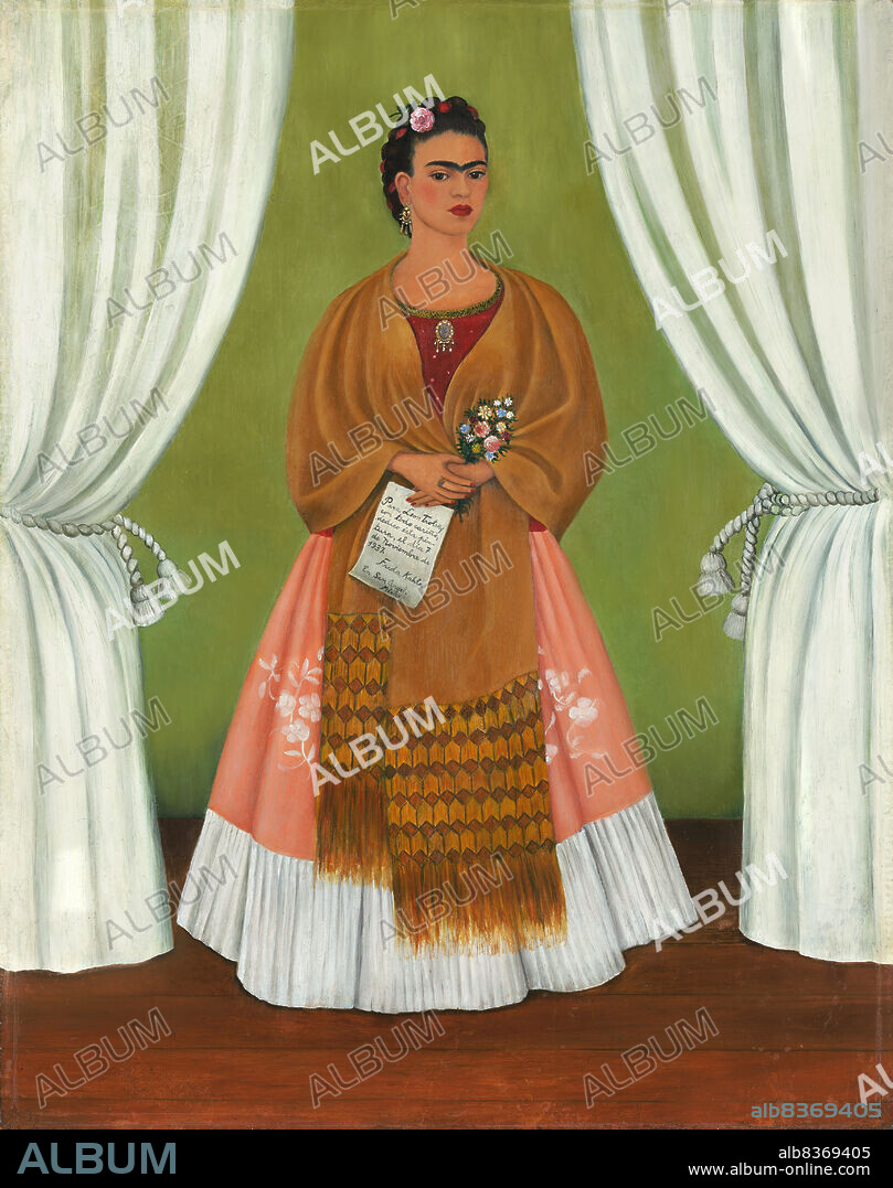 FRIDA KAHLO. Self-Portrait Dedicated to Leon Trotsky.