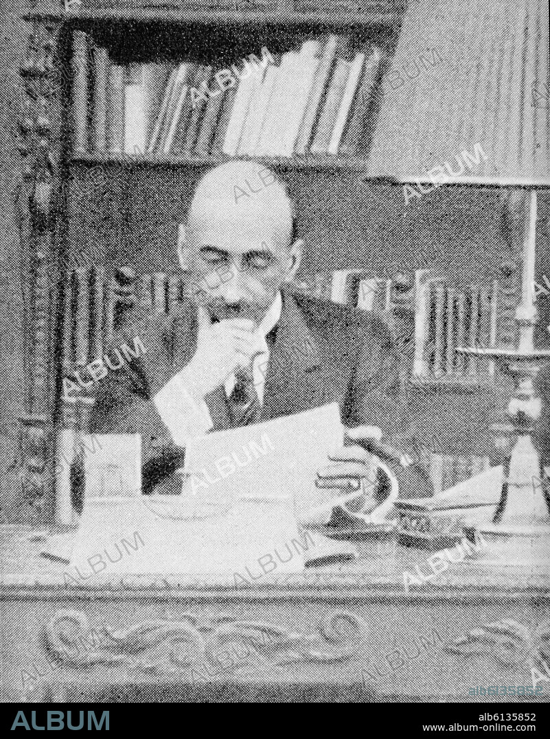 JACINTO BENAVENTE - NOBEL DE LITERATURA - GENERACION 98 - 1922.