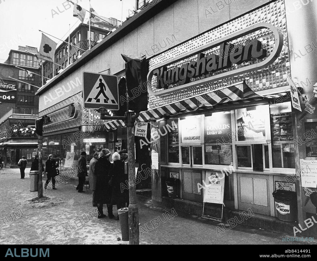 Stockholm 1982-01-21. Kungshallen på Kungsgatan . Foto: Lasse Olsson / DN / TT / Kod: 45. ** SvD OUT **.