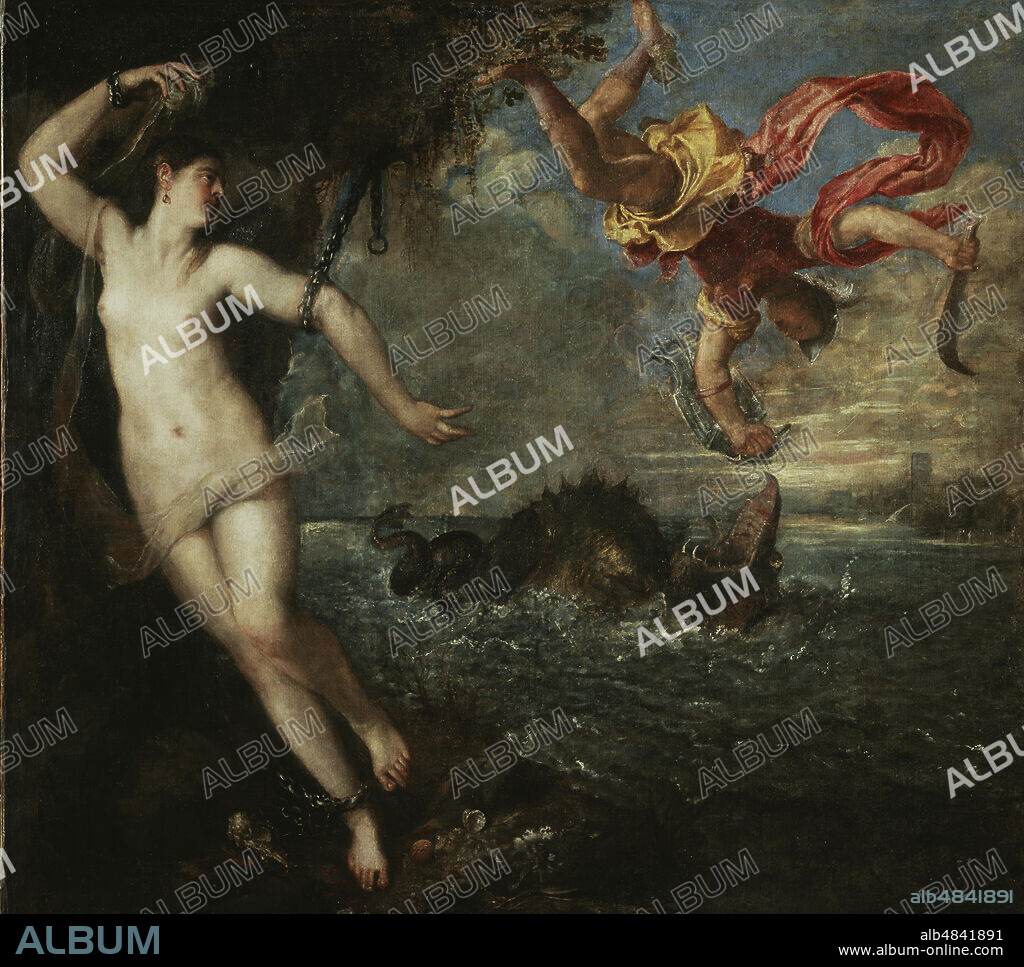 TIZIANO. Perseus and Andromeda.