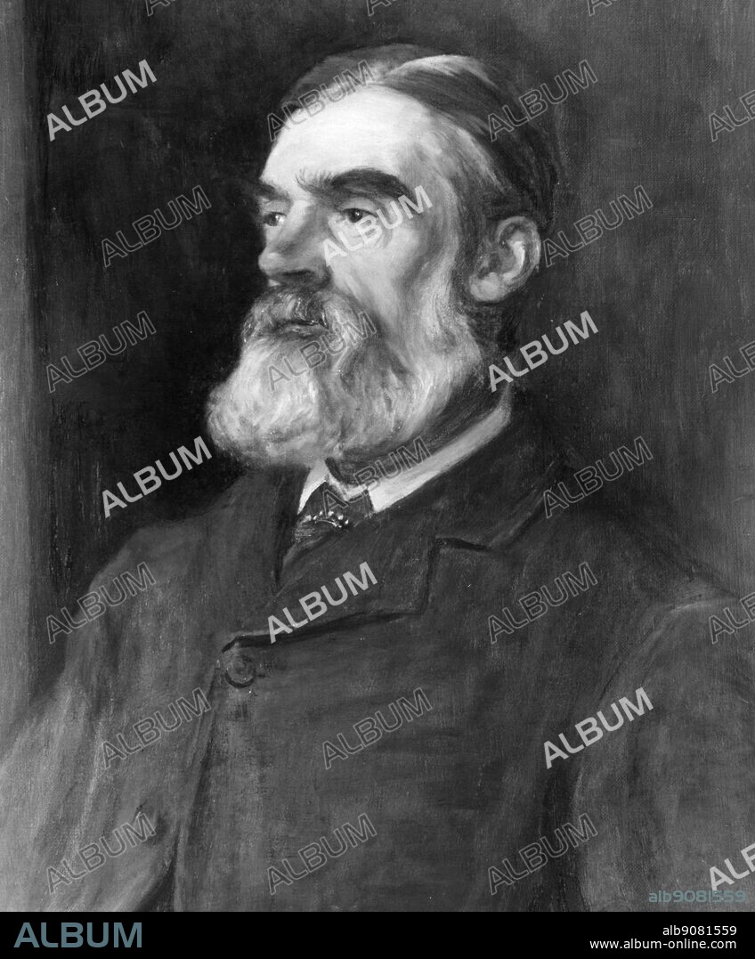 John Henry Gurney (1848-1922) - ornithologist - portrait in the Castle Museum, Norwich. © TopFoto.