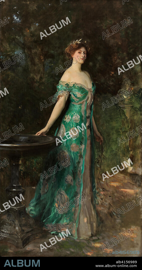 John Singer Sargent (Florence, 1856-London, 1925). Portrait of Millicent, Duchess of Sutherland (1904). Oil on canvas. 254 x 146 cm.