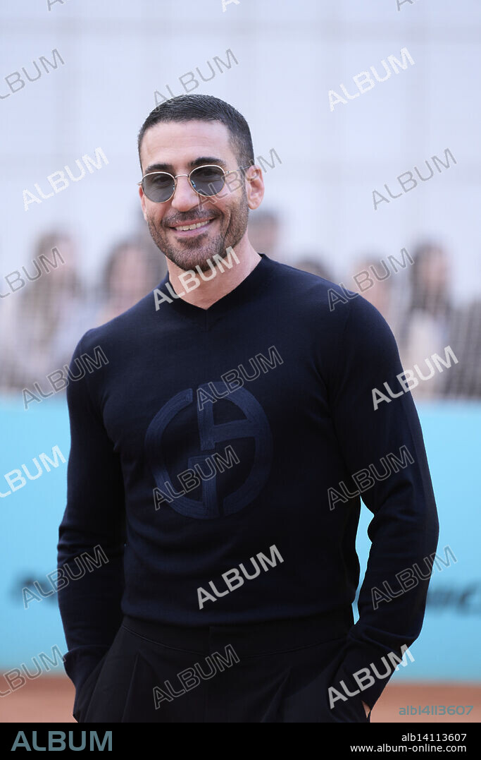 Miguel Angel Sivestre attends Carlos Alcaraz: A mi manera' Premiere at Torre Picasso on April 22, 2025 in Madrid, Spain.
