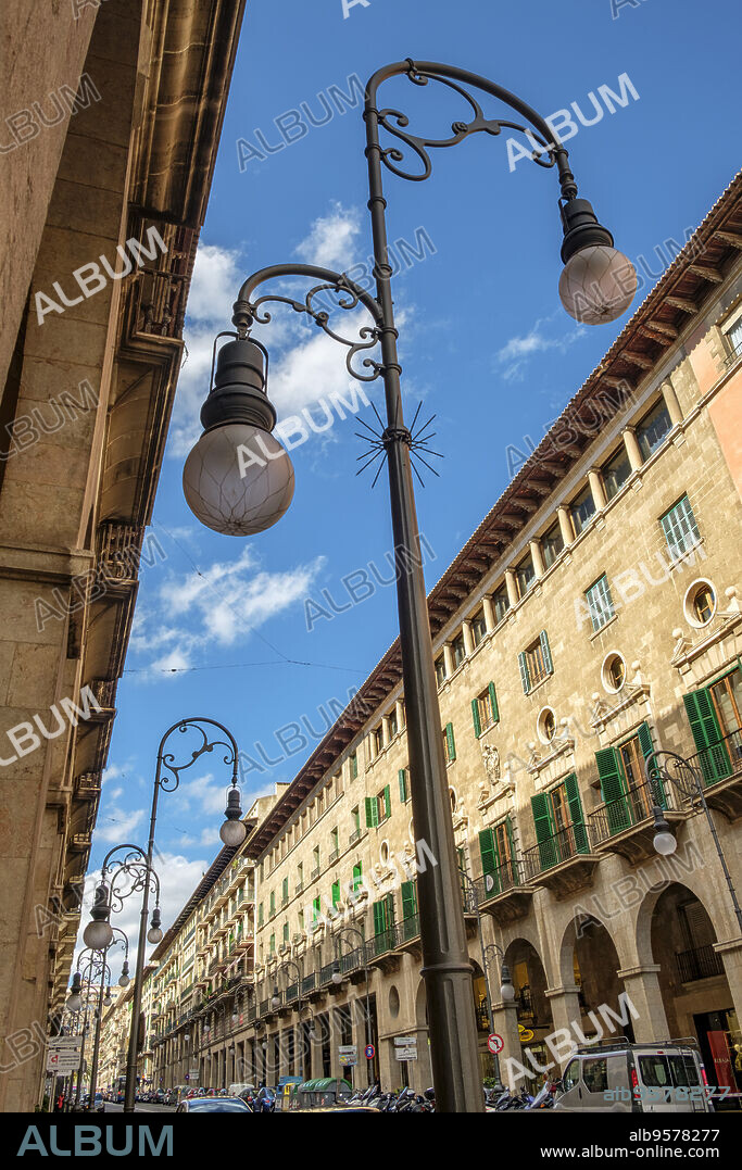 avenida Jaime III, Palma, Mallorca, balearic islands, Spain.