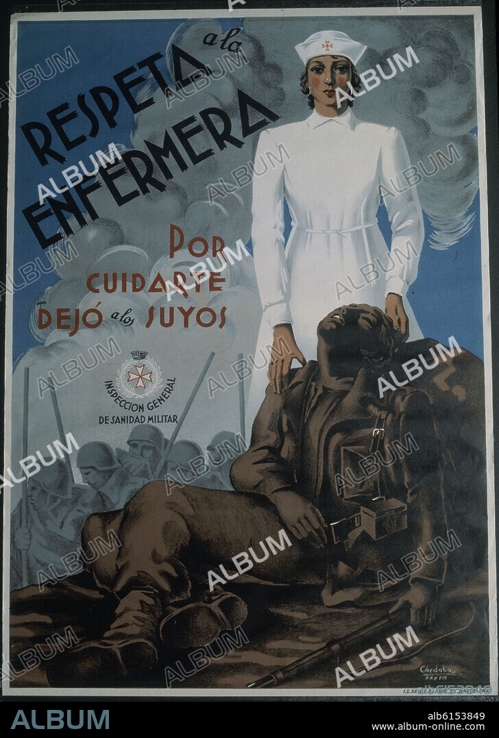CARTEL DE RESPETO A LA ENFERMERA.
