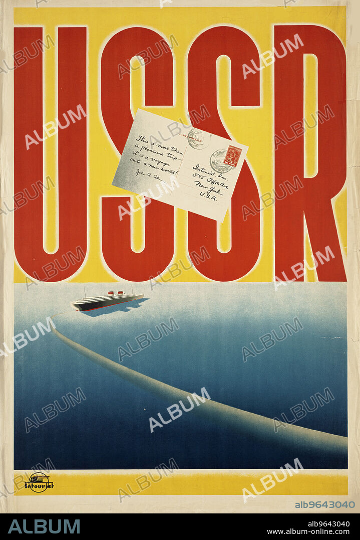 NIKOLAI NIKOLAYEVICH ZHUKOV. Soviet Union Travel. Intourist.
