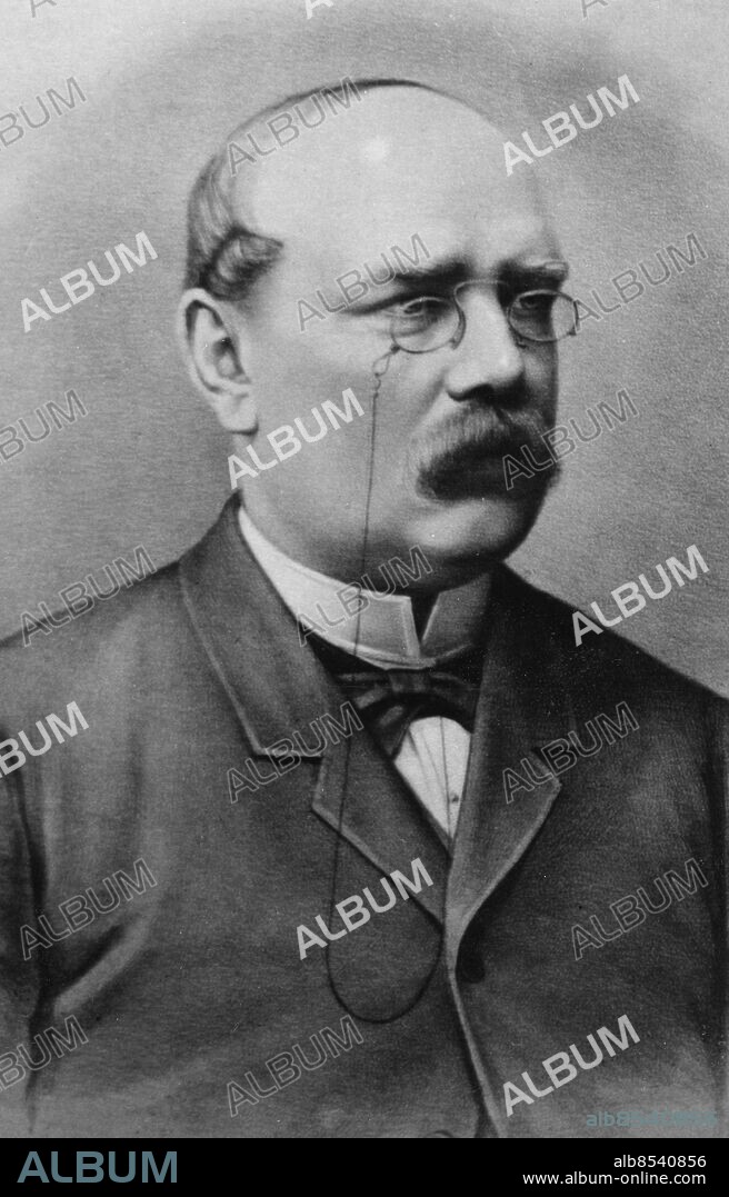 STOCKHOLM cirka 1885 . Robert Themptander, statsminister 1884-1888. Themptander ledde en liberal ministär. Foto Scanpix Kod: 194. COPYRIGHT SCANPIX.