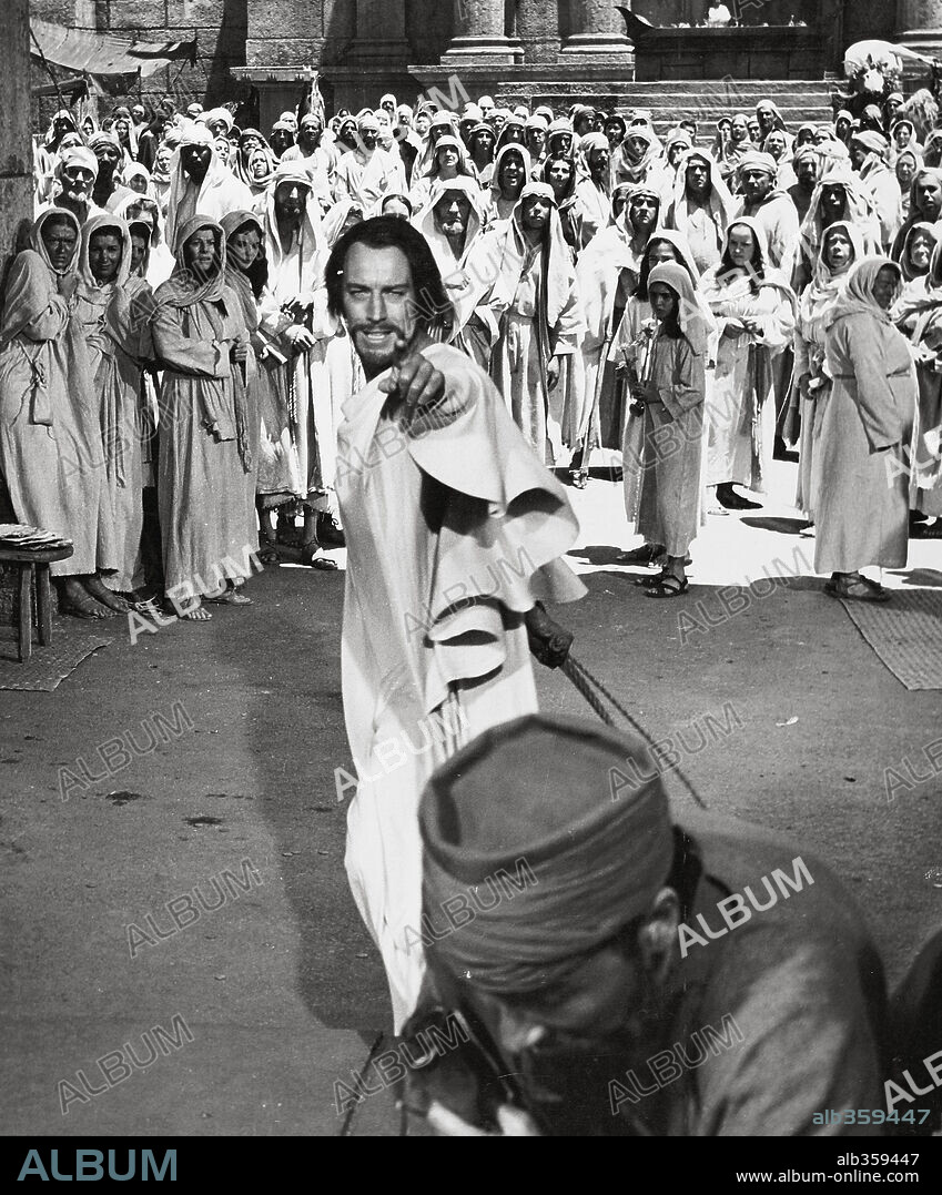 MAX VON SYDOW in GREATEST STORY EVER TOLD, 1965, directed by GEORGE STEVENS. Copyright UNITED ARTISTS.