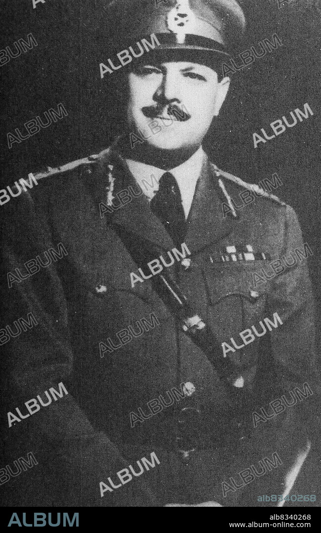 Field Marshal Muhammad Ayub Khan (1907 - 1974), was the second president of Pakistan. He was an army general who seized the presidency from Iskander Mirza in a coup in 1958, the first successful coup d'etat in the country. Popular demonstrations and labour strikes supported by the protests in East Pakistan ultimately led to his forced resignation in 1969.