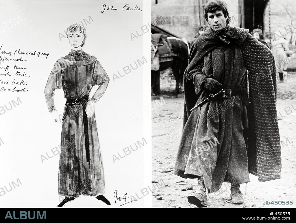 JOHN CASTLE in THE LION IN WINTER, 1968, directed by ANTHONY HARVEY. Copyright AVCO EMBASSY.
