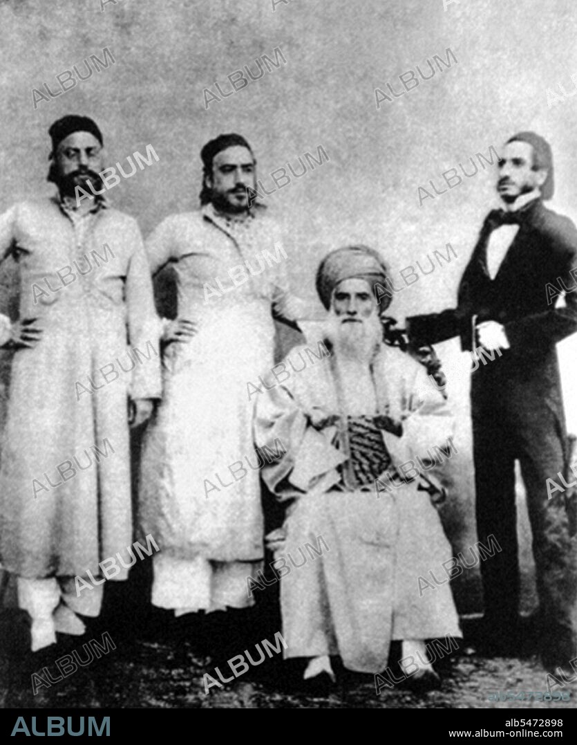 Sassoon was born in Baghdad, where his father, Saleh Sassoon, was a wealthy businessman and chief treasurer to the pashas (the governors of Baghdad) from 1781 to 1817, and leader of the city's Jewish community. The family were Sephardim whose ancestors once lived in Spain. His mother was Amam Gabbai. After a traditional education in the Hebrew language, Sassoon married Hannah in 1818. They had two sons and two daughters before she died in 1826. Two years later he married Farha Hyeem (who was born in 1812 and died in 1886). The pair had six sons and three daughters. Following increasing persecution of Baghdad's Jews by Daud Pasha, the family moved to Bombay via Persia. Sassoon was in business in Bombay no later than 1832, originally acting as a middleman between British textile firms and Gulf commodity merchants, subsequently investing in valuable harbour properties. His major competitors were Parsis, whose profits were built on their domination of the Sino-Indian opium trade since the 1820s. When the Treaty of Nanking opened up China to British traders, Sassoon developed his textile operations into a profitable triangular trade: Indian yarn and opium were carried to China, where he bought goods which were sold in Britain, from where he obtained Lancashire cotton products. He sent his son Elias David Sassoon to Canton, where he was the first Jewish trader (with 24 Parsi rivals). In 1845 David Sassoon & Sons opened an office in what would soon become Shanghai's British concession, and it became the firm's second hub of operations. In 1844, he set up a branch in Hong Kong, and a year later, he set up his Shanghai branch on the Bund to cash in on the opium trade. David Sassoon died in his country house in Pune in 1864. His business interests were inherited by his son Sir Albert Sassoon.