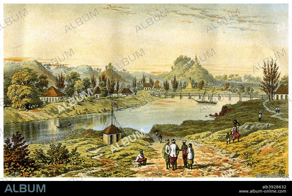 Sandoway, Arakan, Myanmar, 19th century.