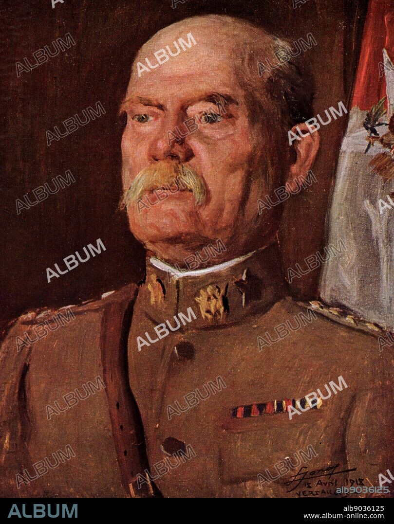 General Tasker Howard Bliss (1853-1930) American army officer. Graduated from West Point in 1875. Chief of Staff of the US Army from September 1917 to May 1918. A delegate to the Versailles Peace Conference at the end of the First World War. Bliss in April 1919.