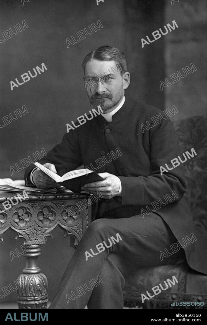 Reverend Hugh Price Hughes (1847-1902), 1890. Hughes was a Welsh Christian theologian in the Methodist tradition. He was the founder of the Methodist Times and the first superintendent of the West London Methodist Mission, a key Methodist organisation today. He was a driver of social change and reform. From The Cabinet Portrait Gallery, first series, Cassell and Company Limited (London, Paris and Melbourne, 1890).