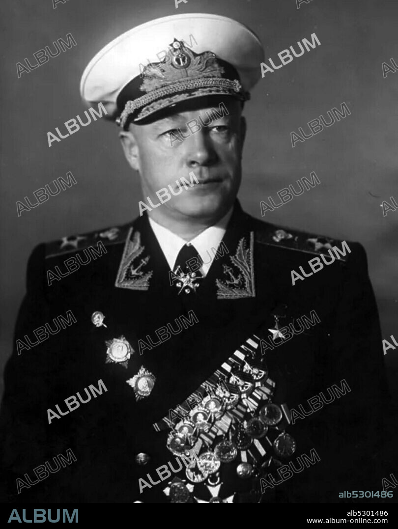 Nikolay Gerasimovich Kuznetsov (1904 - 1974) Soviet naval officer who achieved the rank of Admiral of the Fleet of the Soviet Union and served as People's Commissar of the Navy during the Second World War.