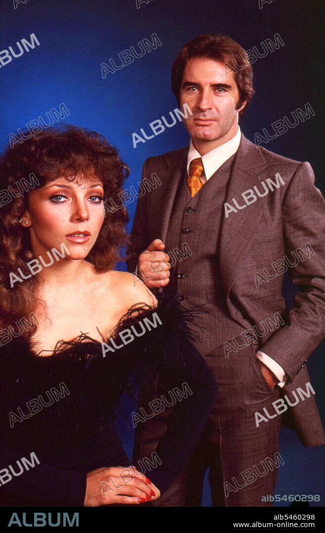 ROGELIO GUERRA y VERONICA CASTRO en LOS RICOS TAMBIEN LLORAN, 1979, dirigida por RAFAEL BANQUELLS.