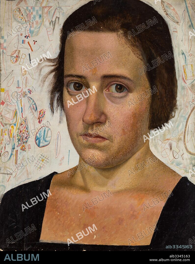 EVGENY ADOLFOVICH KIBRIK. Portrait of the writer Vera Ketlinskaya (1906-1976).
