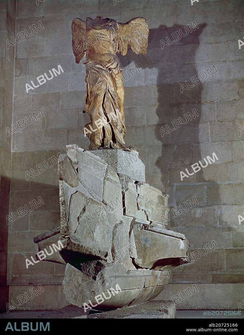 PYTHOKRITOS OF LINDOS. LA VICTORIA DE SAMOTRACIA - 190 AC - ESCULTURA HELENISTICA.