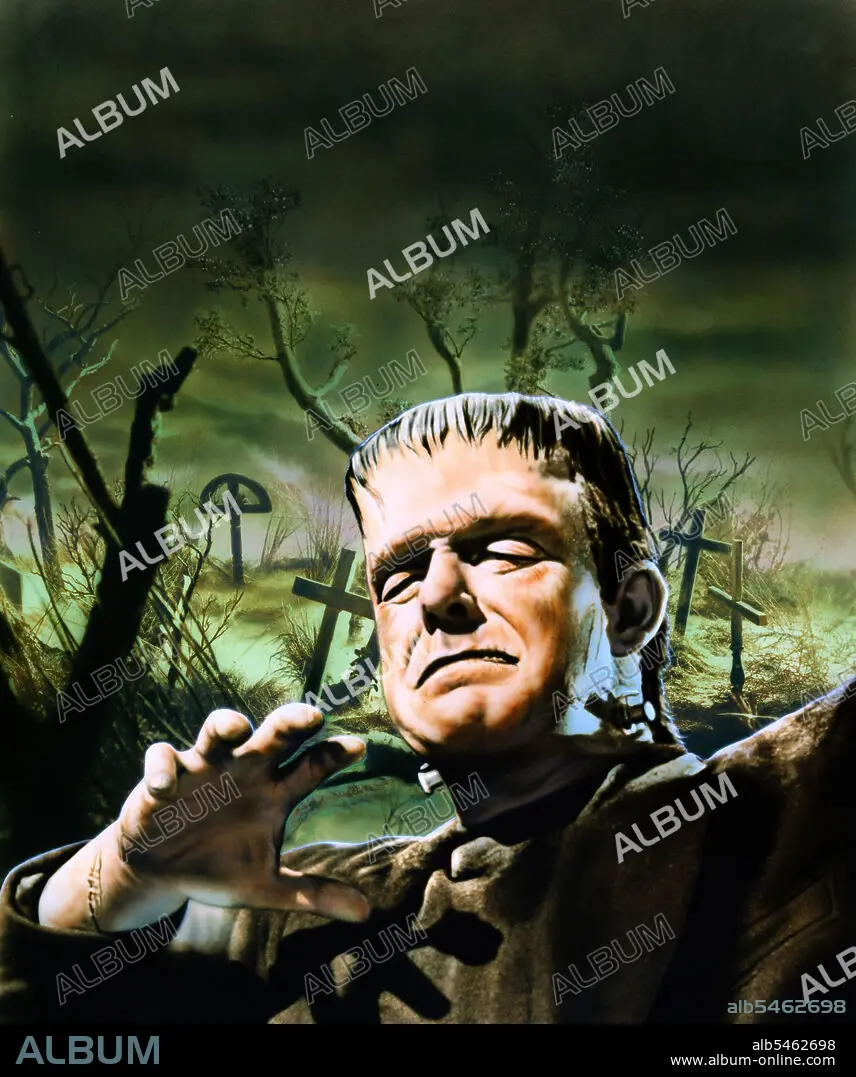 LON CHANEY JR. in THE GHOST OF FRANKENSTEIN, 1942, directed