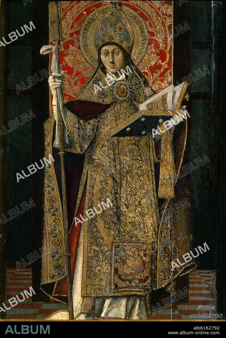 PEDRO DE CORDOBA (1482-1521). SAN NICOLAS DE BARI - SIGLO XV - GOTICO ESPAÑOL.
