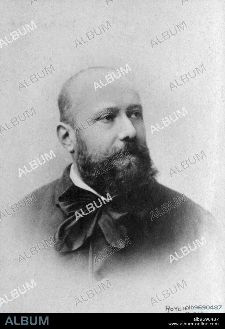 Paul-Armand Silvestre (April 18, 1837 or 39 - February 19, 1901) , French poet and conteur, was born in Paris. He studied at the École polytechnique with the intention of entering the army, but in 1870 he entered the department of finance. He had a successful official career, was decorated with the Legion of Honour in 1886, and in 1892 was made inspector of fine arts. Armand Silvestre made his entry into literature as a poet, and was reckoned among the Parnassians. ©TopFoto.