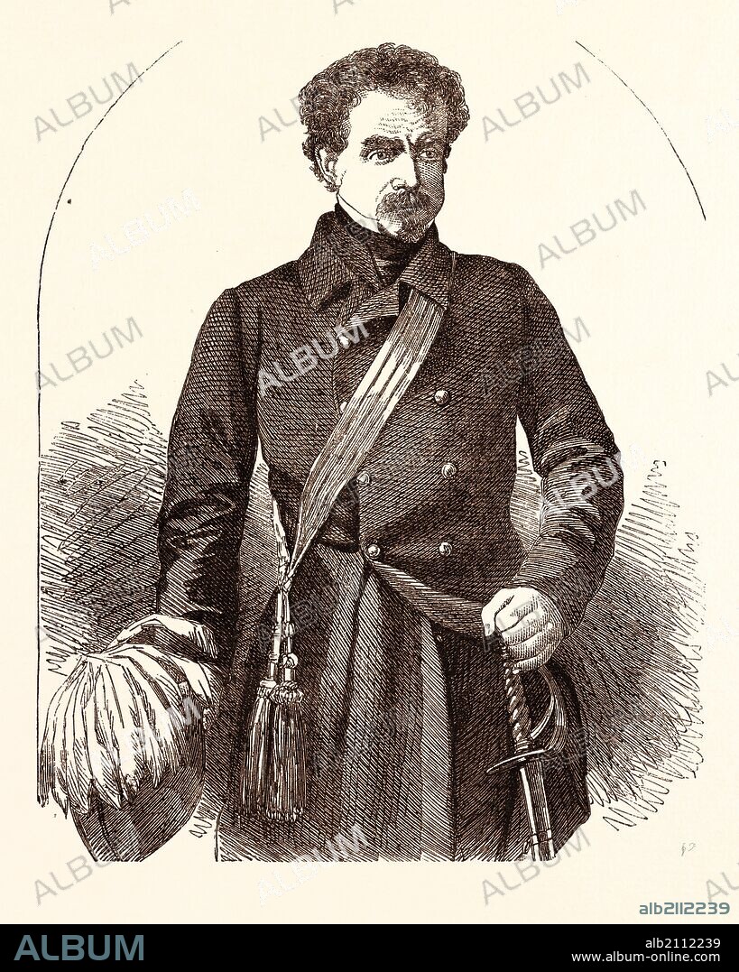 GENERAL SIR COLIN CAMPBELL, G.C.B., KSI, 20 October 1792  14 August 1863, was a British Army officer from Scotland. UK, britain, british, europe, united kingdom, great britain, european.