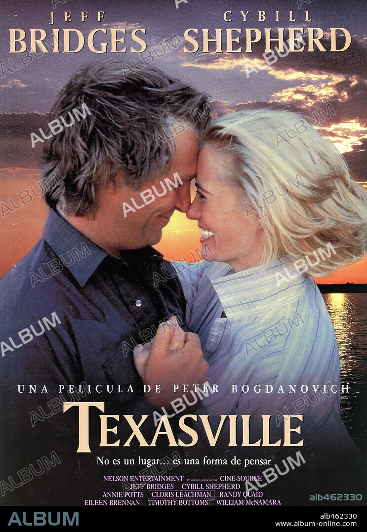 Poster de TEXASVILLE, 1990, dirigida por PETER BOGDANOVICH. Copyright NELSON ENTERTAINMENT/COLUMBIA.
