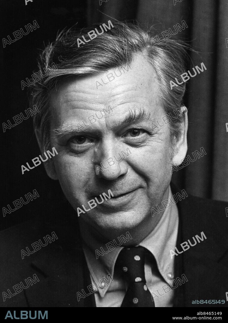 ARKIV 197401. Stig Olin, skådespelare, regissör, schlagerkompositör och radioman, 1959-80 var han anställd vid Sveriges Radio, från 1972 som programchef.. Foto: Svenskt Pressfoto / Scanpix/ Kod: 20360.