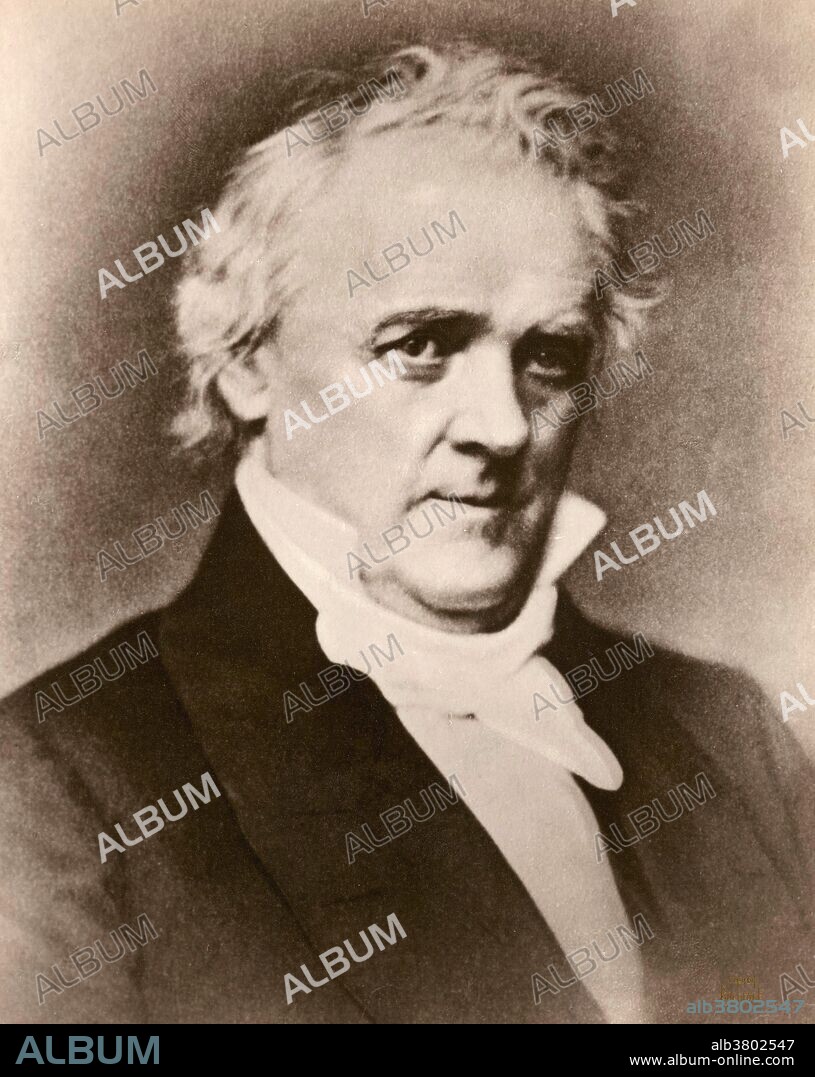 James Buchanan, Jr. (April 23, 1791 - June 1, 1868) was the 15th President of the United States (1857-1861). He is the only president who remained a lifelong bachelor, and the last president born in the 18th century. He represented Pennsylvania in the US House of Representatives and later the Senate and served as Minister to Russia under President Andrew Jackson. He was Secretary of State under President James Polk. He was nominated in the 1856 election and was viewed by many as a compromise between the two sides of the slavery question. efforts to maintain peace between the North and the South alienated both sides, and the Southern states declared their secession in the prologue to the American Civil War. Buchanan's view of record was that secession was illegal, but that going to war to stop it was also illegal. When he left office, popular opinion had turned against him. He died in 1868, from respiratory failure at the age of 77. His his inability to impose peace on sharply divided partisans on the brink of the Civil War has led to his consistent ranking by historians as one of the worst Presidents.