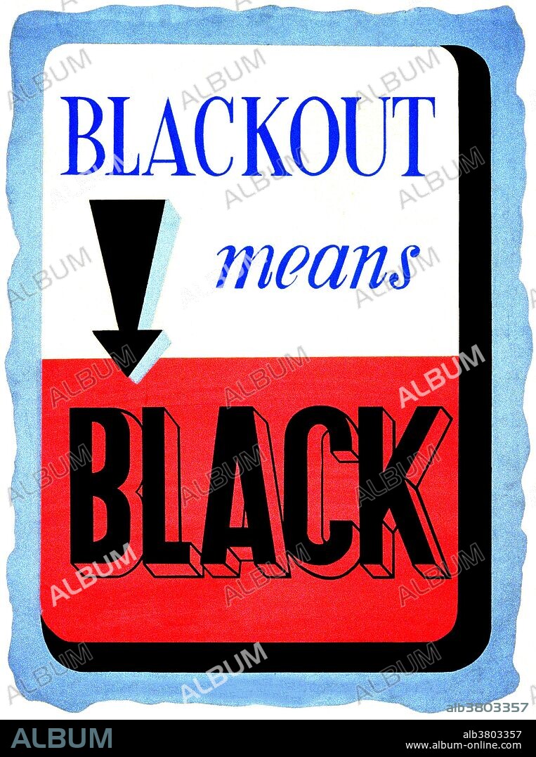 Entitled: "Blackout means black". Poster reminding citizens of complete blackouts as a civil defense procedure. The Federal Art Project (FAP) was the visual arts arm of the Great Depression era New Deal Works Progress Administration Federal Project Number One program in the United States. Funded under the Emergency Relief Appropriation Act of 1935, it operated from August 29, 1935, until June 30, 1943. Reputed to have created more than 200,000 separate works, FAP artists created posters, murals and paintings. Some works still stand among the most-significant pieces of public art in the country. The FAP's primary goals were to employ out-of-work artists and to provide art for non-federal government buildings. The program made no distinction between representational and nonrepresentational art. As a result, the program supported such iconic artists as Jackson Pollock before their work could earn them income. No artist credited, dated 1941-43.