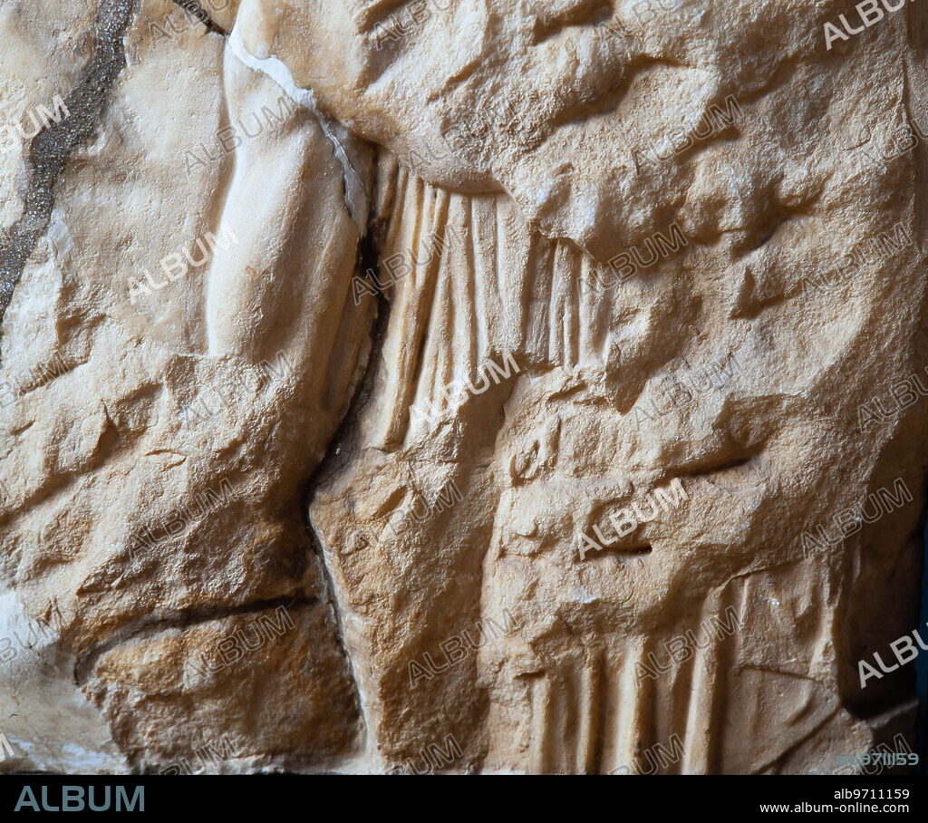 Relieve procedente de Empuries. Museu d'Arqueologia de Catalunya, Girona.