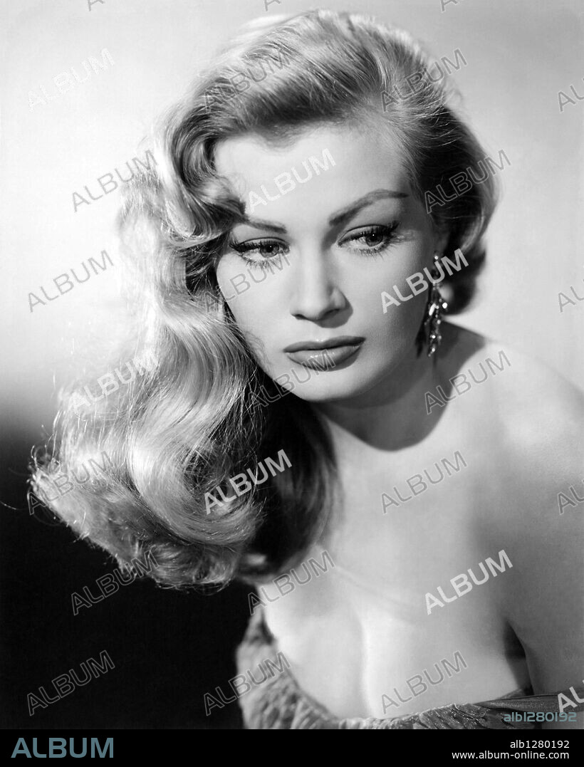 ANITA EKBERG in BACK FROM ETERNITY, 1956, directed by JOHN FARROW. Copyright RKO.