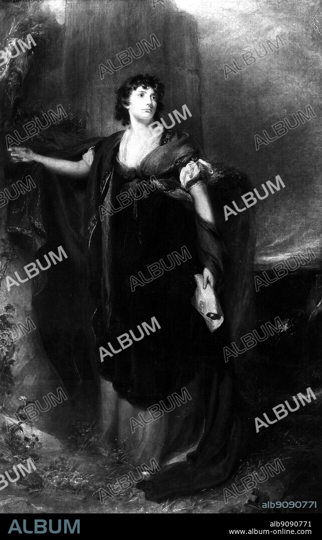 Lady Elizabeth Foster, by Sir Thomas Lawrence - oil on canvas in The National Gallery of Ireland, Dublin. - Elizabeth Cavendish, Duchess of Devonshire (formerly Elizabeth Hervey, later Lady Elizabeth Foster) (1759 - March 30, 1824), is best known as the close friend of Georgiana, Duchess of Devonshire, who supplanted the Duchess in her husband's affections and later married him. ©TopFoto.