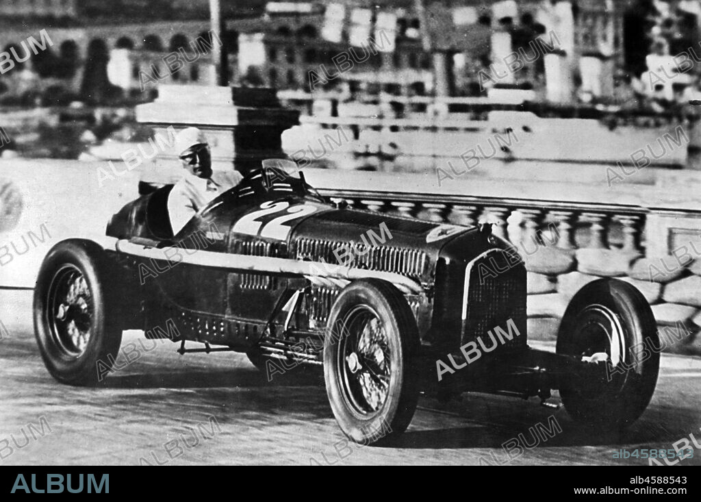 1934 Alfa Romeo P3 Trossi, Monaco Grand Prix.
