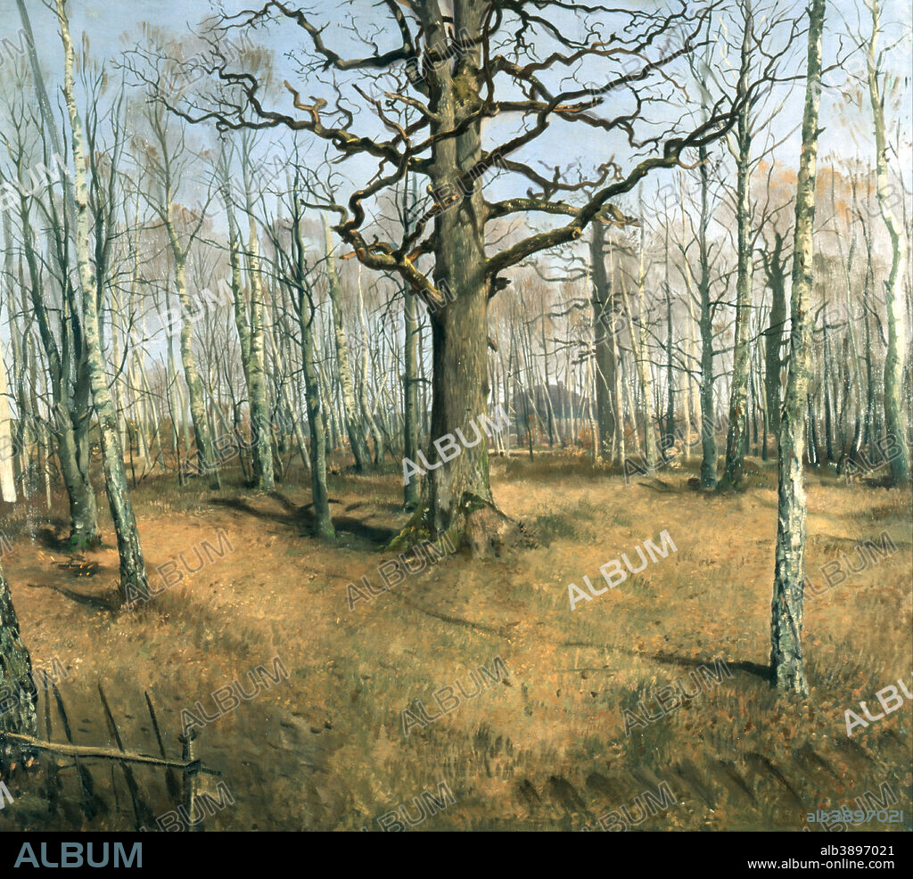 FERDINAND VON RAYSKI. Wermsdorfer Wald / Wermsdorf Forest. Date/Period: Ca. 1859. Painting. Oil on canvas. 105 × 114 cm (41.3 × 44.8 in).