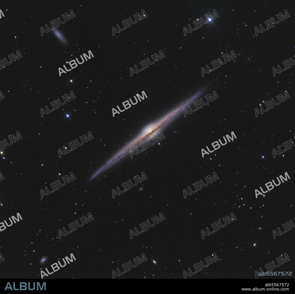 NGC 4565, known as the Needle Galaxy, in the constellation Coma Berenices.