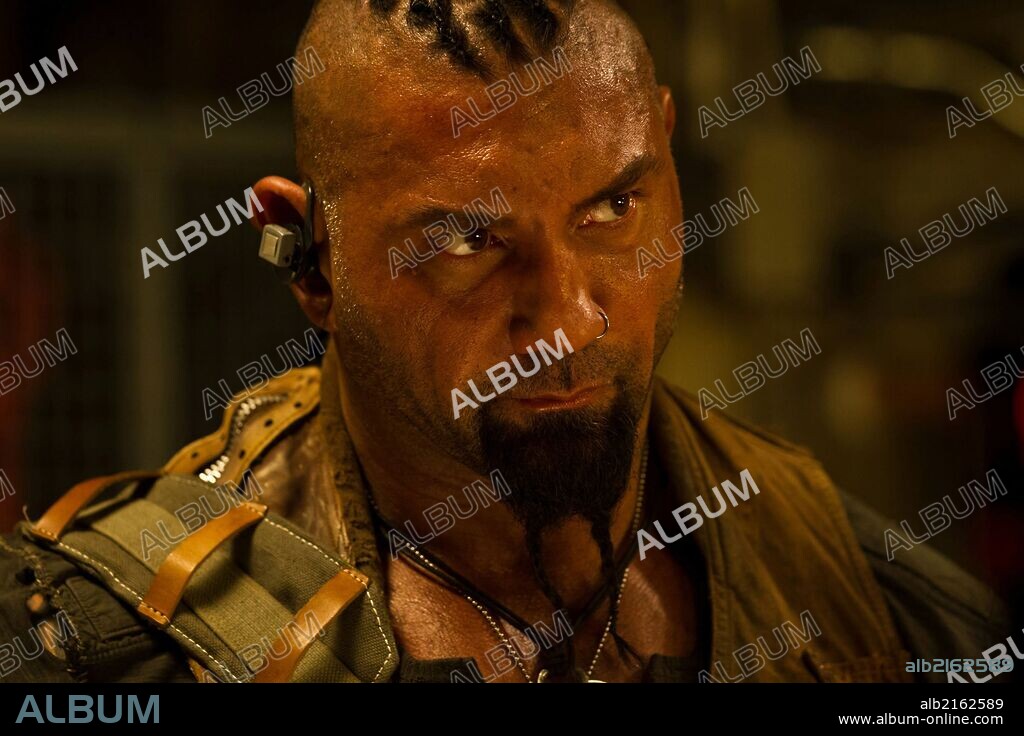 DAVE BAUTISTA in RIDDICK, 2013, directed by DAVID TWOHY. Copyright RADAR PICTURES.