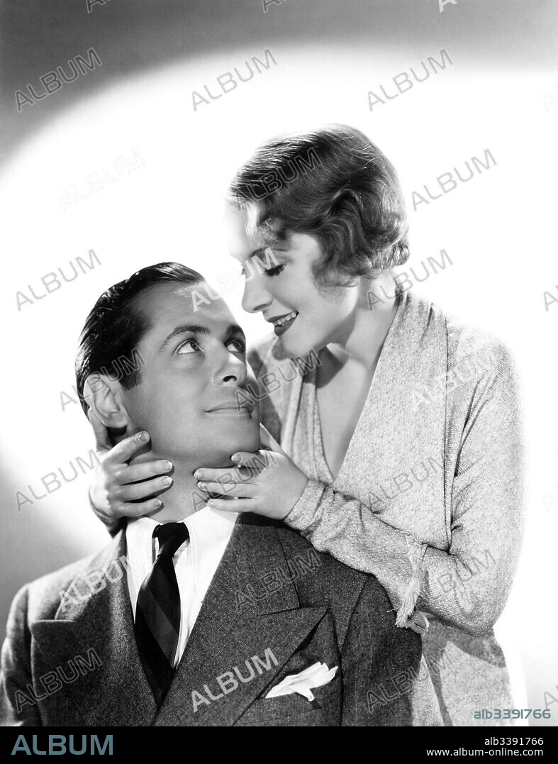 HELEN HAYES and ROBERT MONTGOMERY in ANOTHER LANGUAGE, 1933, directed by EDWARD H. GRIFFITH. Copyright METRO GOLDWYN MAYER.