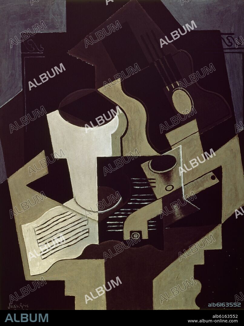 JUAN GRIS. NATURALEZA MUERTA - 1920.