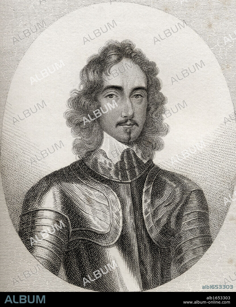 Thomas Fairfax 3rd Lord Fairfax of Cameron 1612 - 1671 English general and parliamentary commander-in-chief during the English Civil War From the book A catalogue of Royal and Noble Authors Volume V published 1806.
