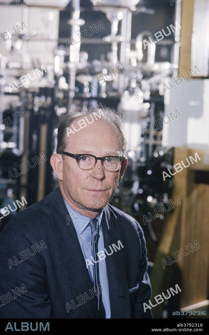 Chemist, Dr. Willard Libby (1908-1980), is known for his development of radiocarbon or Carbon 14 dating. Dr. Libby also worked as a member of the Manhattan Project before winning the Nobel prize in Chemistry in 1960.