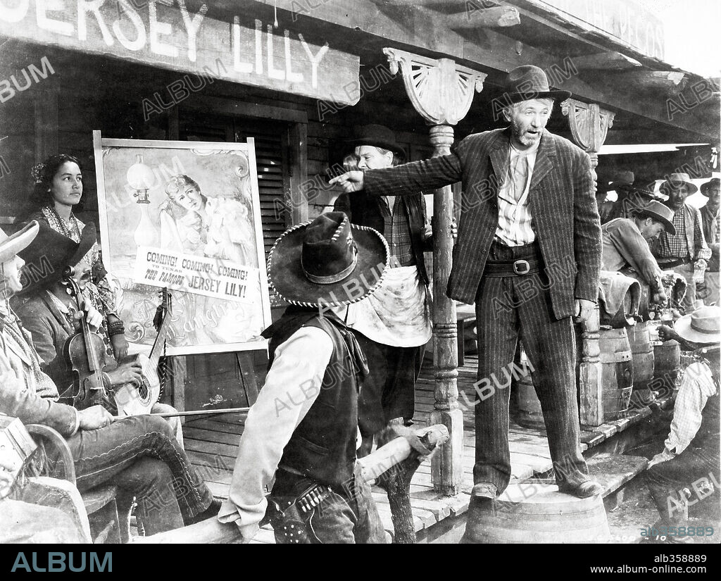 WALTER BRENNAN en EL FORASTERO, 1940 (THE WESTERNER), dirigida por WILLIAM WYLER. Copyright UNITED ARTISTS/SAMUEL GOLDWYN.