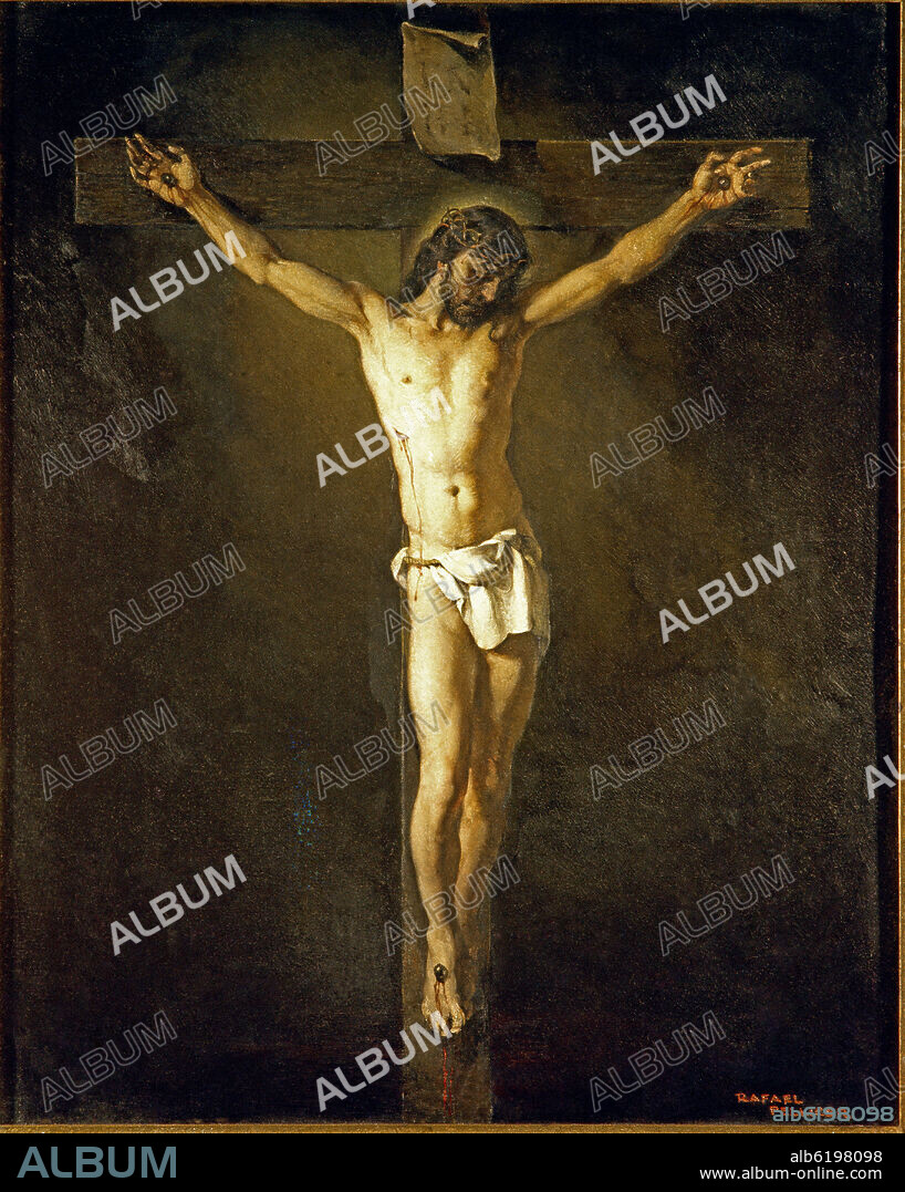 RAFAEL PELLICER. CRISTO CRUCIFICADO.