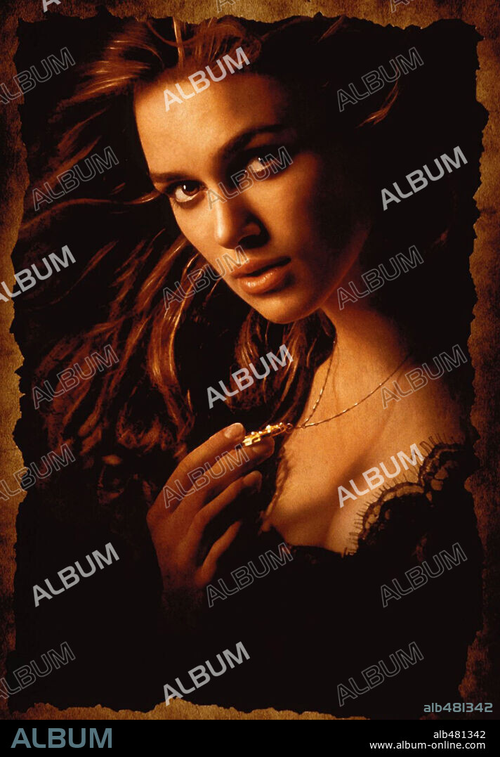 KEIRA KNIGHTLEY in PIRATES OF THE CARIBBEAN: THE CURSE OF THE BLACK PEARL, 2003, directed by GORE VERBINSKI. Copyright TOUCHSTONE PICTURES.