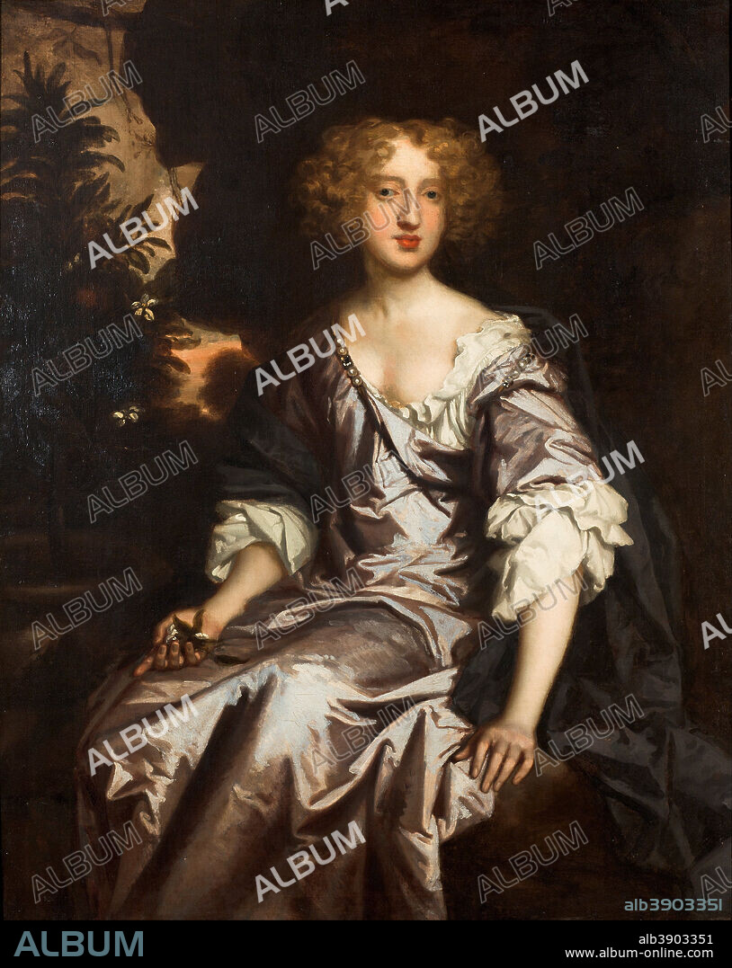 PETER LELY. Portrait of Lady Elizabeth Strickland, née Pile. Date/Period: 1659. Painting. Oil on canvas. Height: 1,270 mm (50 in); Width: 1,028.70 mm (40.50 in).